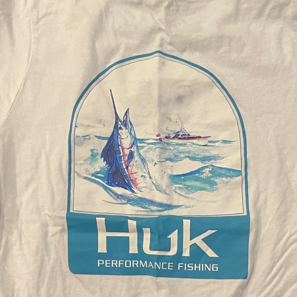 Huk boys tshirt. Great for summer and back to school